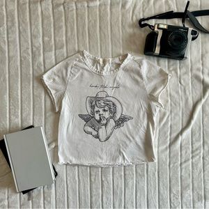 Altar’d state cropped baby tee